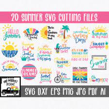 Download Summer Svg Bundle 10 Summer Svg Cut Files Files Clip Art More