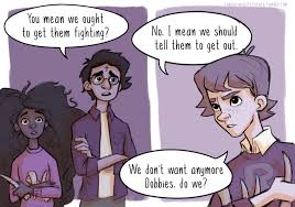 It's the harry potter books vs the harry potter movies! 7 Powerful Harry Potter Scenes That Did Not Make It To The Movies Finally Come To Life Thanks To This Illustrator Bored Panda