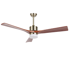 plafondventilator met lamp donkerbruin messing aruwimi in 2021 plafondventilator messing lampen