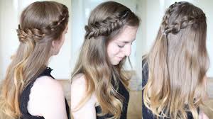 Learn how to french braid your own hair and it will open up a world of new style options! 3 Pretty Half Down Braided Hairstyles Half Down Hairstyles Braidsandstyles12 Youtube