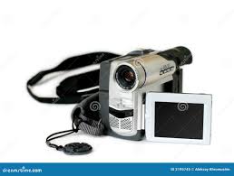 Amateur video camera stock image. Image of media, equipment - 2195745