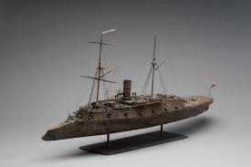 She was designed by lenthall as a reproduction of css virginia, with two. Uss Dunderberg Boat Art Ship Artwork Folk Art