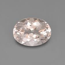 2 2ct very light pink morganite gem from afghanistan