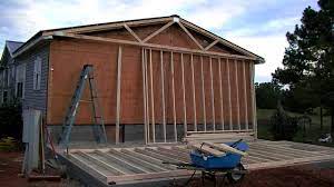 Can you add onto a manufactured home. Mobile Home Addition Part 1 Youtube