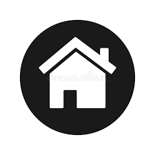 26,000+ vectors, stock photos & psd files. Home Icon Flat Black Round Button Vector Illustration Stock Vector Illustration Of Button Investment 142986403