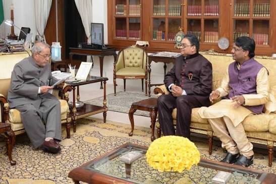 Meeting with the President of India