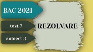 Probele pentru examenul naţional de bacalaureat, sesiunea 2021, încep la ora 09:00. Rezolvare Test Antrenament Bacalaureat 2021 Informatica Testul 7 Subiectul 3 Pregatire Bac Youtube