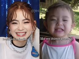 Honey, you're familiar.. like my mirror years ago~ QR: NORA (rednote id:  7485166562) xhslink.com/m/2SBwuse6hEA