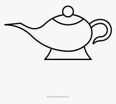 Genie Lamp Coloring Page Aladdin Genie Lamp Outline Hd Png Download Transparent Png Image Pngitem We will learn how to draw aladdin. aladdin genie lamp outline hd png