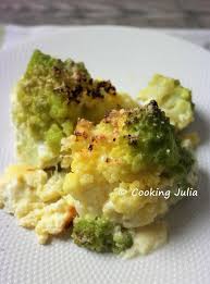 Cooking Julia Gratin Leger De Chou Romanesco Chou Romanesco Chou Romanesco Recette Gratin