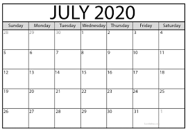 Check spelling or type a new query. How We Use July 2020 Calendar Printable For Schedule Calendar