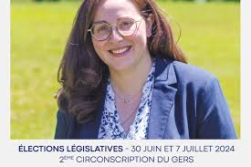 GERS: DECLARATION DE CANDIDATURE AUX ELECTIONS LEGISLATIVES 2024 DE BARBARA  NETO