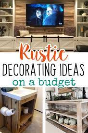 Easy Diy Rustic Home Decor Ideas On A Budget Clever Diy Ideas Living Room Decor Rustic Rustic Home Decor Diy Home Decor Easy
