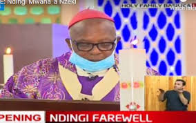 Select from premium john njue of the highest quality. Cardinal Njue Leads Ndingi S Funeral Mass The Standard