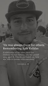 Support for Kristin and family after loss of Kyle Armitage