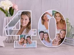 Geschenke Zum 40 Geburtstag Mit Foto Text