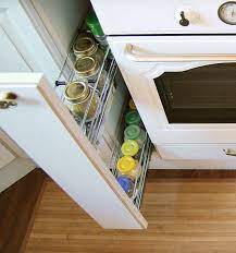 Hole through the bottom 2x2, base plywood and 2x4 frame. 20 Smart Corner Cabinet Ideas For Every Kitchen
