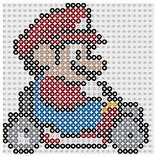 Plantilla Hama Mario Bros Kart Www Tuburbuja Es Hama Beads Mario Hama Beads Disney Hama Beads Patterns