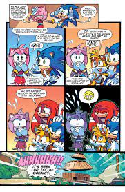 Sonic boom comics