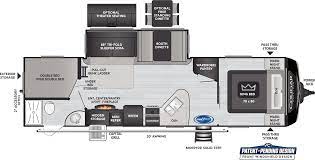 *throughout the year, keystone rv may modify model features, floor plans, and specifications. Cougar Half Ton Luxury Travel Trailers Model 29bhs Floorplan Keystone Rv