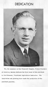 Plainwell High School yearbook photo from 1940