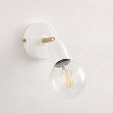 Small Wall Sconce With Rounded Lamp Holder Cover Etsy Sconces Brass Pendant Light Lamp Holder