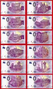 France Special Collector S Collection Of 12 Banknotes Of 0 Euro Souvenir European Cities Deluxe Album Years Bank Notes Money Design Banknote Collection