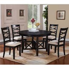 Standard Furniture 12542 Epiphany Diner Room Set With 1 Table And 4 Chairs In Dark Java Round Dining Room Sets Standard Furniture Furniture