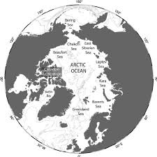 The arctic is the region around the earth's north pole, opposite the antarctic region around the south pole. Map Of The Arctic Ocean And Its Marginal Seas Download Scientific Diagram