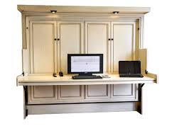 Our manchester style murphy bed with an added desk. Murphy Desk Bed Hide Away Desk Bed Wilding Wallbeds