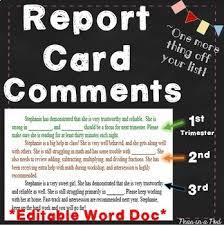 Maybe you would like to learn more about one of these? End Of Year Report Card Comments By Peas In A Pod Tpt