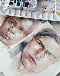 My watercolor. Anthony kiedis