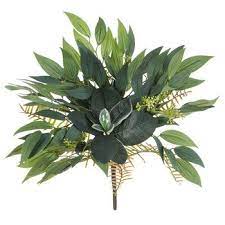 Silk bushes and hanging floral bushes help decorate an event or your home year round, shop our premium selection of diy silk flower arranging. Mixed Forest Bush Hobby Lobby 1599711 Faux Flowers Greenery Foliage