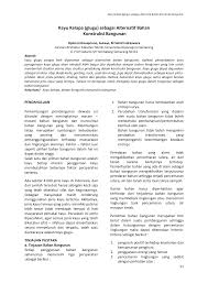 Untuk pekerjaan tertentu (yang besar atau lebar). Https Media Neliti Com Media Publications 269247 Kayu Kelapa Glugu Sebagai Alternatif Bah 719594b6 Pdf