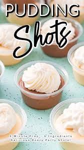 Pudding Shots Recipe Sugar And Soul