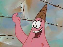Another user translated the text to: Pin Di Spongebob