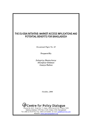 Tes eba kemenkes pegawai rs d. Pdf The Eu Eba Initiative Market Access Implications And Potential Benefits For Bangladesh