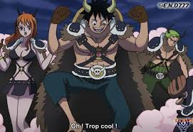 Luffy Zoro Nami In Kaido S Crew Outfit 978 In 2020 One Piece Manga One Piece Meme One Piece Anime
