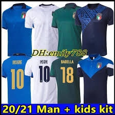 The italian national team consistently plays with flair, passion, and heart. 2021 2020 2021 Italy Soccer Jersey Home Away Jorginho El Shaarawy Bonucci Insigne Bernardeschi Adult Men Kids Kit Football Shirts From Emily788 18 66 Dhgate Com