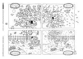 Jahreszeiten Baum Jahreszeiten Arbeitsblatt Jahreszeiten Kinder Arbeitsblatter