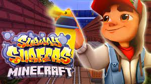 Ajustable para cualquier móvil con un mínimo de potencia, y listo para sacar que sólo pesa 11mb, así que se puede instalar en cualquier móvil android que haya ahora mismo en circulación. Subway Surfers En Minecraft Mini Juego Youtube
