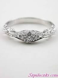 Intricate Diamond Wedding Bands Wedding Rings Vintage Engagement Rings