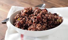 Once the wild rice blend cooked and ready, you will need onion, celery, salt, pepper, garlic cloves, butter, cored and cubed apples, freshly . Wild Rice Stuffing Canadian Turkey