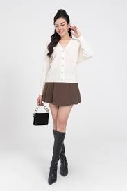 Áo Len Cardigan - Áo Khoác Len Nữ Mỏng Dáng Dài | IVY moda