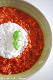 Ein Blog Mit Rezepten Fur Die Vegetarische Studentenkuche Bunt Gesund Und Schnell Kochen Kohlrabi Tomatensupp Tomatensuppe Mit Reis Tomaten Suppe Kohlrabi