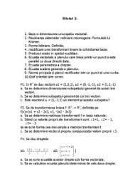 >> the next topic in mathematics that i want to cover is algebra and linear algebra. Fituica Algebra Liniara Si Geometrie Analitica Diferentiala Calculatoare 172315