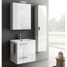 Browse a large selection of bathroom vanity designs, including single and double vanity options in a wide range of sizes, finishes and styles. Acf Ans27 By Nameek S New Space 23 Inch Bathroom Vanity Set Thebathoutlet