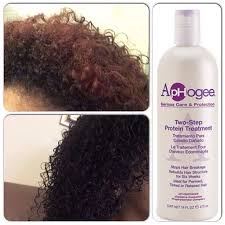 The Before And After Pic From The Aphogee Two Step Protein Treatment Hair Is Clarifying Hair Treatment Hair Protein Treatment Products Coarse Hair Treatments