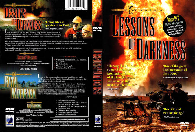 LESSONS OF DARKNESS (1992) - FATA MORGANA DVD COVER & LABELS - DVDcover.Com