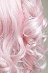 Short White Hair With Pink Highlights